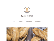 Tablet Screenshot of jlalimentos.com.br